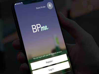 Mobile device with BPme home screen